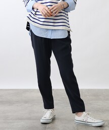 INDIVI（インディヴィ）の「◆【褒められパンツ/洗える】タックテーパードパンツ（その他パンツ）」