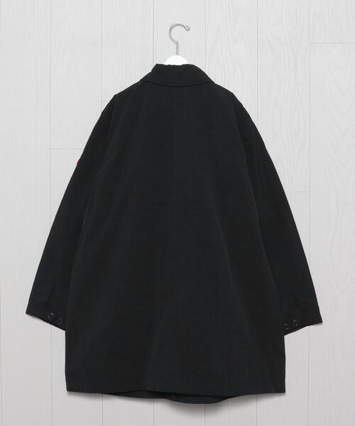C.E(シーイー)の「<C.E>OVERCOAT/コート.(ナイロンジャケット・メンズ・ブラック・L/M)」の2枚目の写真
