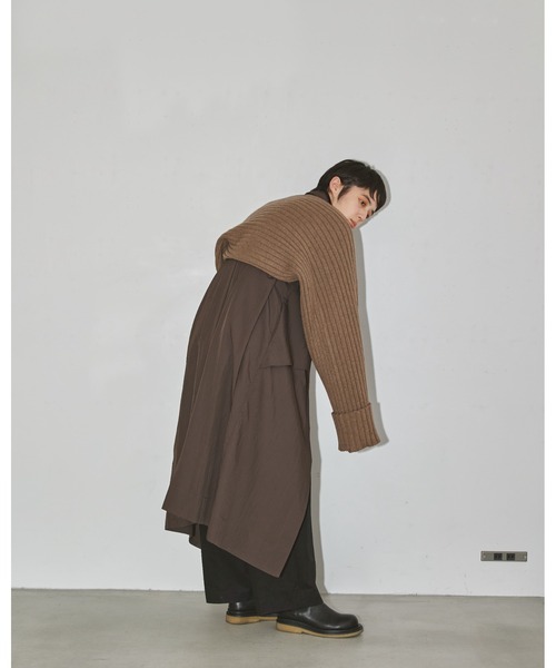 TODAYFUL（トゥデイフル）の「ウォッシュトレンチコート（トレンチコート・レディース・ダークブラウン/オリーブ/アイボリー/ブルー系その他・36inch/38inch）」の19枚目の写真