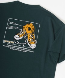 CONVERSE | CONVERSE/コンバース ビッグシルエット バック刺繍 オールスター スニーカー イラスト Tシャツ(Tシャツ/カットソー)