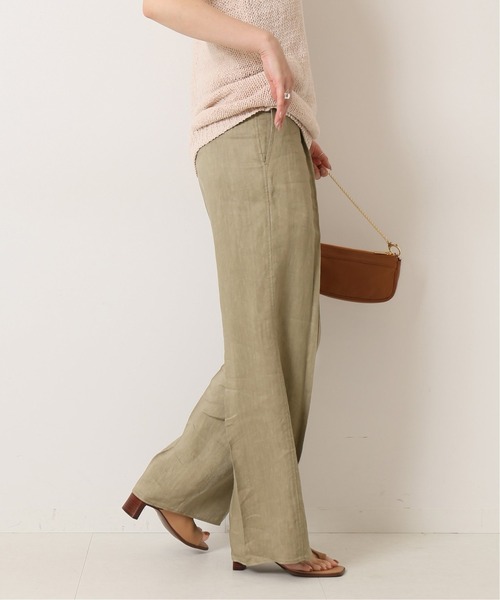 spick&span ハイブリッドダブルクロスワンタックパンツ 38 ≪追加2≫ハイブリッドダブルクロスワンタックパンツ | スピック