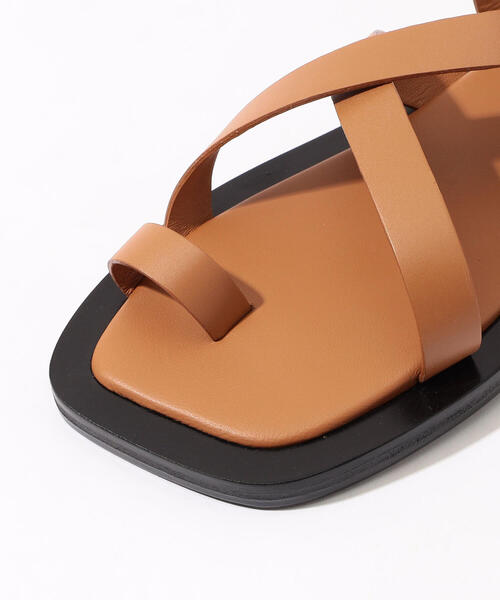 TOMORROWLAND (トゥモローランド)の「A.EMERY Spargi サンダル(サンダル・レディース・ブラック/ベージュ・38/36/37)」の6枚目の写真