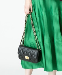 キルティングチェーンショルダー