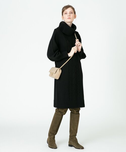 allureville（アルアバイル）の「キルティングチェーンショルダー（ショルダーバッグ・レディース・ブラック/ベージュ/ゴールド系その他・2）」の15枚目の写真