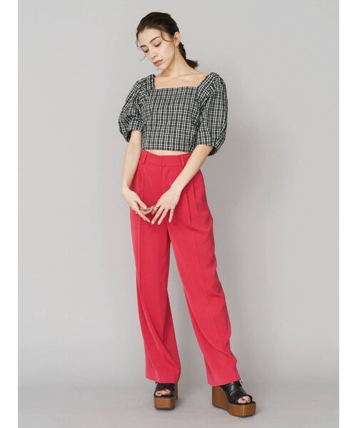 EVRIS（エヴリス）の「バックルウッドヒールサンダル（サンダル・レディース・ブラック/ブラウン/アイボリー・SMALL/MEDIUM/LARGE）」の9枚目の写真