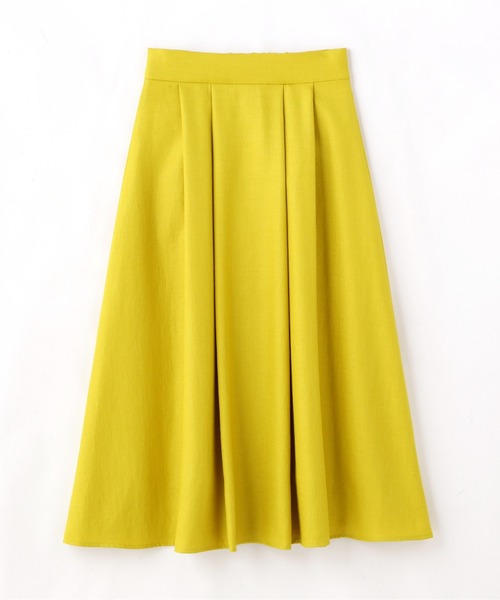 N.(N. Natural Beauty Basic)(エヌエヌナチュラルビューティーベーシック)の「【S Size Line】◆サイドタックフレアスカート(スカート・レディース・ナチュラル/ネイビー/イエロー・SMALL/MEDIUM)」の18枚目の写真