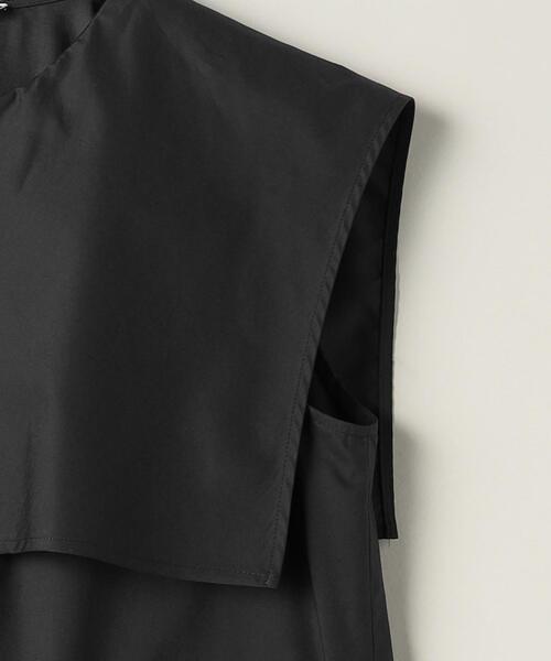 ASTRAET（アストラット）の「＜ASTRAET（アストラット）＞C/P ウエストドロー ノースリーブマキシワンピース†（ワンピース・レディース・ブラック/グレー・FREE）」の21枚目の写真