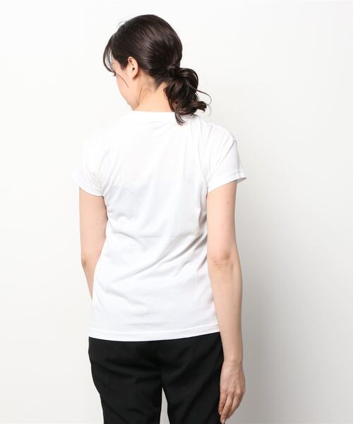 NEW BALANCE（ニューバランス）の「ニューバランス New Balance クルーショートスリーブTシャツ_（Tシャツ/カットソー・レディース・ブラック/ピンク/ホワイト・M/S/XL/L）」の7枚目の写真