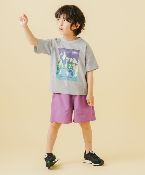 COLEMAN（コールマン）の「【Coleman(コールマン)】別注ヤマプリントTシャツ（KIDS)（Tシャツ/カットソー・キッズ・ブラウン/グレー/オフホワイト・110cm/100cm/120cm/130cm/140cm）」の7枚目の写真