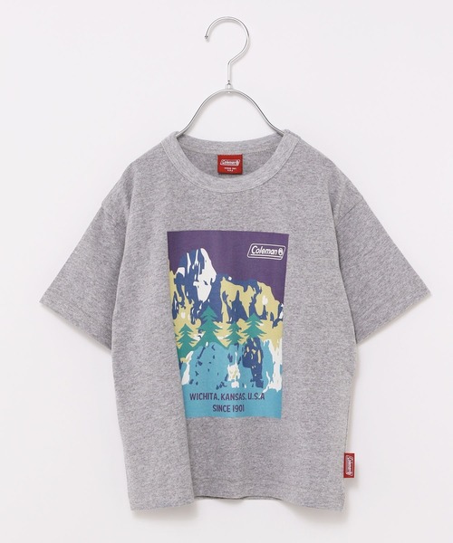 COLEMAN（コールマン）の「【Coleman(コールマン)】別注ヤマプリントTシャツ（KIDS)（Tシャツ/カットソー・キッズ・ブラウン/グレー/オフホワイト・110cm/100cm/120cm/130cm/140cm）」の10枚目の写真