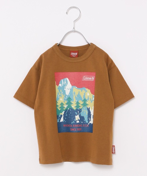 COLEMAN（コールマン）の「【Coleman(コールマン)】別注ヤマプリントTシャツ（KIDS)（Tシャツ/カットソー・キッズ・ブラウン/グレー/オフホワイト・110cm/100cm/120cm/130cm/140cm）」の11枚目の写真