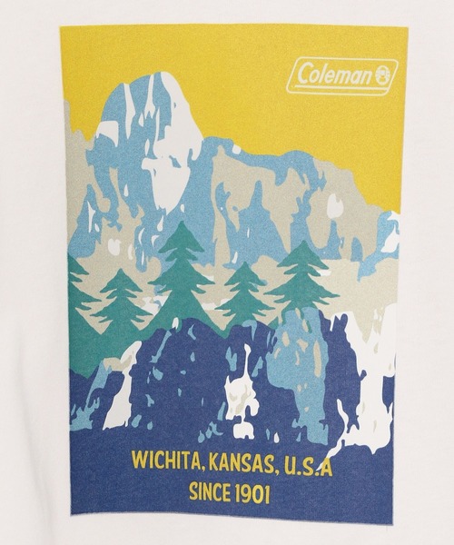 COLEMAN（コールマン）の「【Coleman(コールマン)】別注ヤマプリントTシャツ（KIDS)（Tシャツ/カットソー・キッズ・ブラウン/グレー/オフホワイト・110cm/100cm/120cm/130cm/140cm）」の19枚目の写真