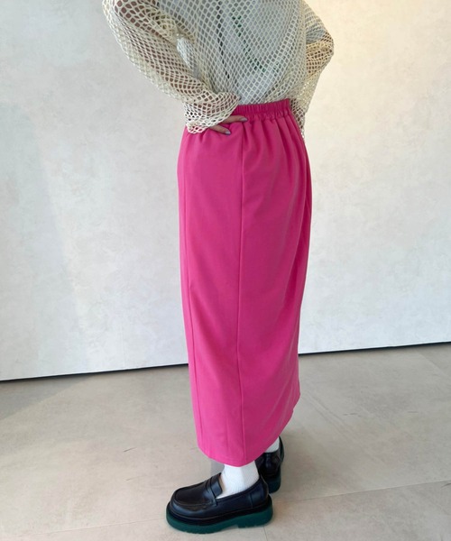 Birthday room（バースデイルーム）の「スリットスカート（スカート・レディース・ブラック/パープル/ピンク/ライム/オレンジ・FREE）」の9枚目の写真