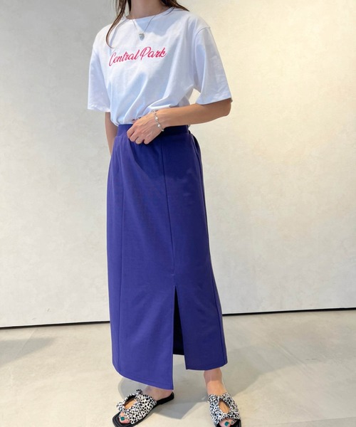 Birthday room（バースデイルーム）の「スリットスカート（スカート・レディース・ブラック/パープル/ピンク/ライム/オレンジ・FREE）」の22枚目の写真