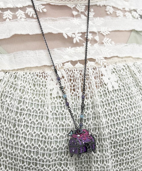 ANNA SUI（アナスイ）の「パイレーツ 宝箱 ネックレス（ネックレス 