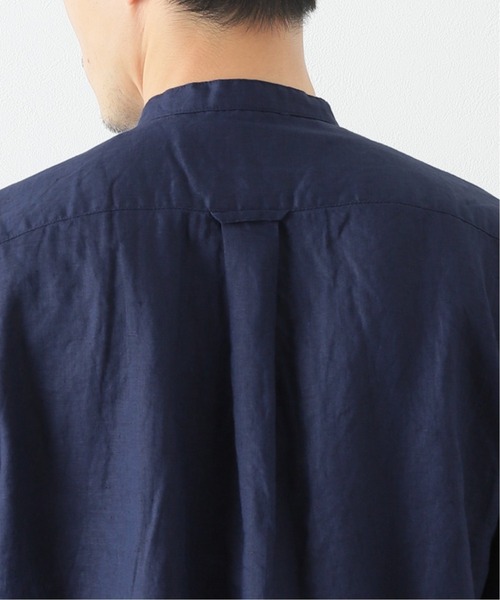 B.C STOCK（ベーセーストック）の「リネンSS（シャツ/ブラウス・メンズ・ホワイト/ネイビー/カーキ・MEDIUM/LARGE/SMALL）」の20枚目の写真