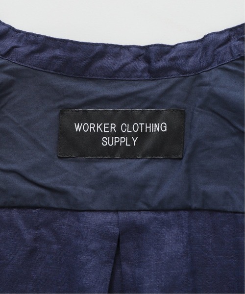B.C STOCK（ベーセーストック）の「リネンSS（シャツ/ブラウス・メンズ・ホワイト/ネイビー/カーキ・MEDIUM/LARGE/SMALL）」の11枚目の写真