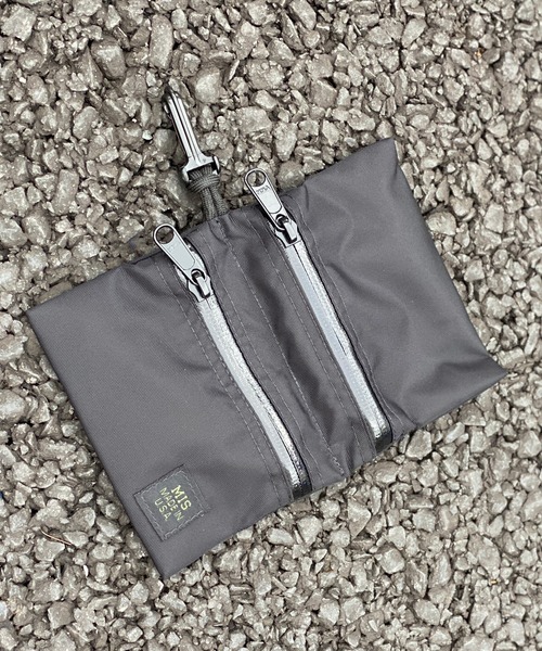 MIS（エムアイエス）の「MIS-W SMALL POUCH（ポーチ・メンズ・ブラック・FREE）」の8枚目の写真
