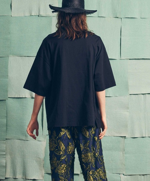 MAISON SPECIAL(メゾンスペシャル)の「《ユニセックスアイテム》ECILプレーティングプライムオーバークルーネックTシャツ【MAISON SPECIAL/メゾンスペシャル】(Tシャツ/カットソー・メンズ・ブラック/イエロー/オフホワイト/チャコールグレー/ラベンダー/ミント・0/1/2)」の21枚目の写真