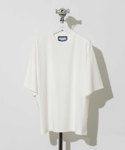 MAISON SPECIAL(メゾンスペシャル)の「《ユニセックスアイテム》ECILプレーティングプライムオーバークルーネックTシャツ【MAISON SPECIAL/メゾンスペシャル】(Tシャツ/カットソー・メンズ・ブラック/イエロー/オフホワイト/チャコールグレー/ラベンダー/ミント・0/1/2)」の15枚目の写真
