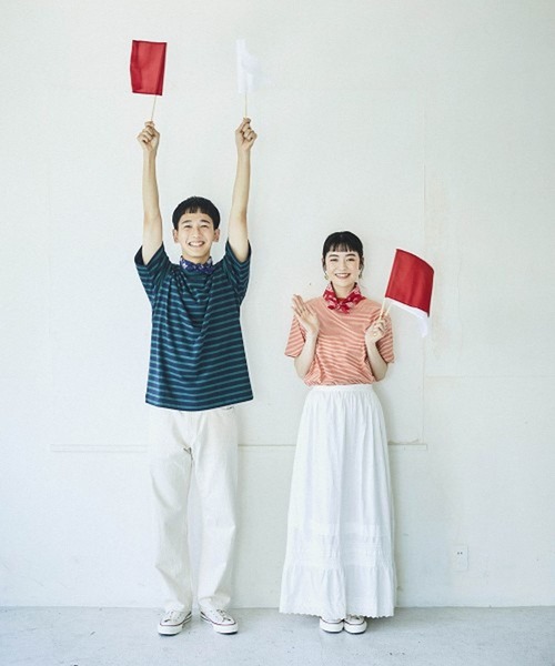 studio CLIP（スタディオクリップ）の「【MACOBAR×rikoさん&masatoさんご夫婦】コラボシャツ（Tシャツ/カットソー・レディース・その他1/その他2/その他3/その他4・MEDIUM/LARGE）」の10枚目の写真