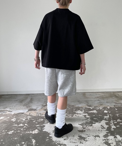 ⭐︎MIHO⭐︎様サイズ1翌日発送 y/m by MIHO（イムバイミホ）の「モックネックオーバーサイズT