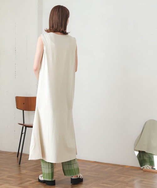 カットソーマーメイドワンピース