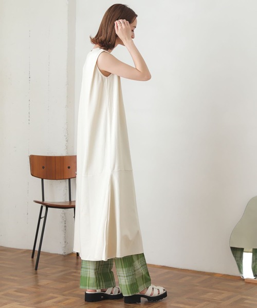 カットソーマーメイドワンピース