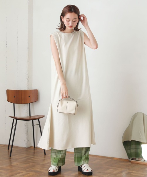 カットソーマーメイドワンピース