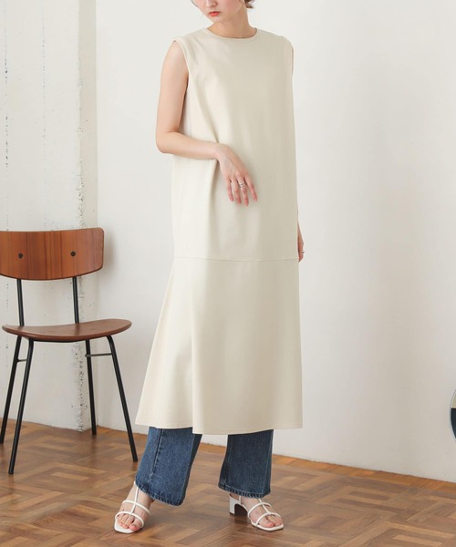 カットソーマーメイドワンピース