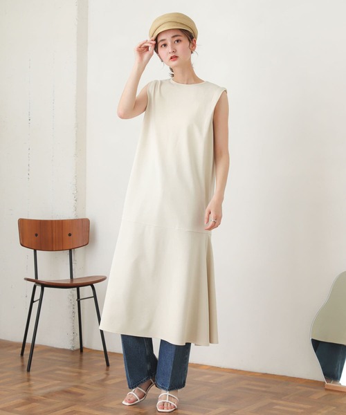 カットソーマーメイドワンピース