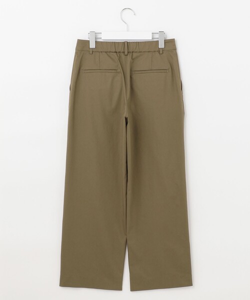 J.PRESS(ジェイプレス)の「【洗える】Vanyストレッチツイル セミワイド パンツ(その他パンツ・レディース・黄土色系/カーキ系・T13/T15/T17)」の13枚目の写真