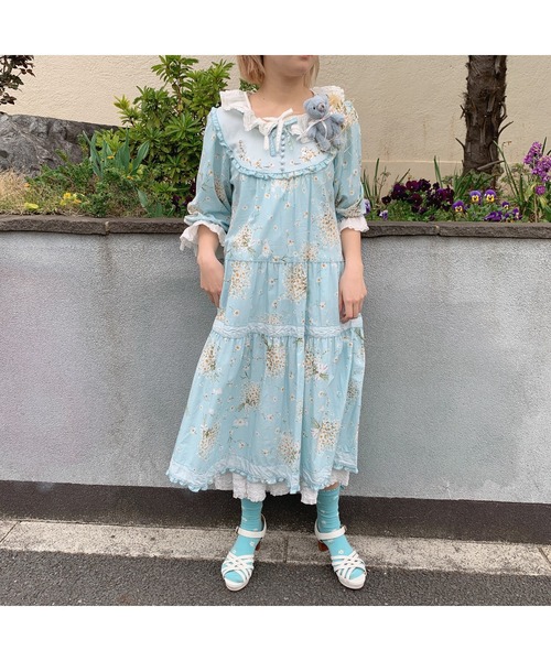 スマイリーマーガレットミディワンピース ワンピース ワンピース ドレス Pink House ピンクハウス のワンピース スマイリーマーガレットミディ ワンピース 123fa ワンピース House ピンクハウス のファッション オンラインストアオーダーの