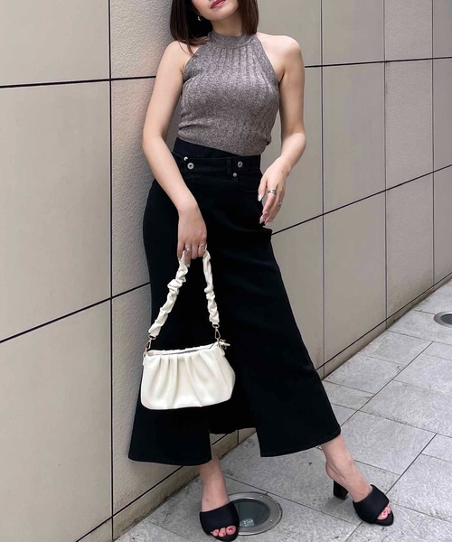 SPIRALGIRL(スパイラルガール)の「マーメイドデニムスカート(デニムスカート・レディース・ブラック/インディゴブルー・SMALL/MEDIUM)」の7枚目の写真
