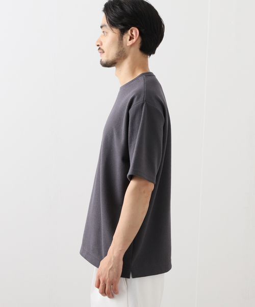 417 EDIFICE(フォーワンセブンエディフィス)の「ブークレーダンボールTシャツ(Tシャツ/カットソー・メンズ・ホワイト/チャコールグレー/ベージュ/グリーン/イエロー・MEDIUM/LARGE/SMALL)」の8枚目の写真
