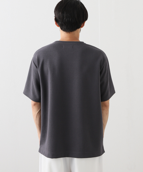 417 EDIFICE(フォーワンセブンエディフィス)の「ブークレーダンボールTシャツ(Tシャツ/カットソー・メンズ・ホワイト/チャコールグレー/ベージュ/グリーン/イエロー・MEDIUM/LARGE/SMALL)」の9枚目の写真