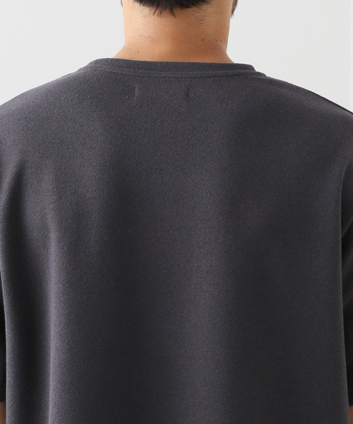 417 EDIFICE(フォーワンセブンエディフィス)の「ブークレーダンボールTシャツ(Tシャツ/カットソー・メンズ・ホワイト/チャコールグレー/ベージュ/グリーン/イエロー・MEDIUM/LARGE/SMALL)」の11枚目の写真
