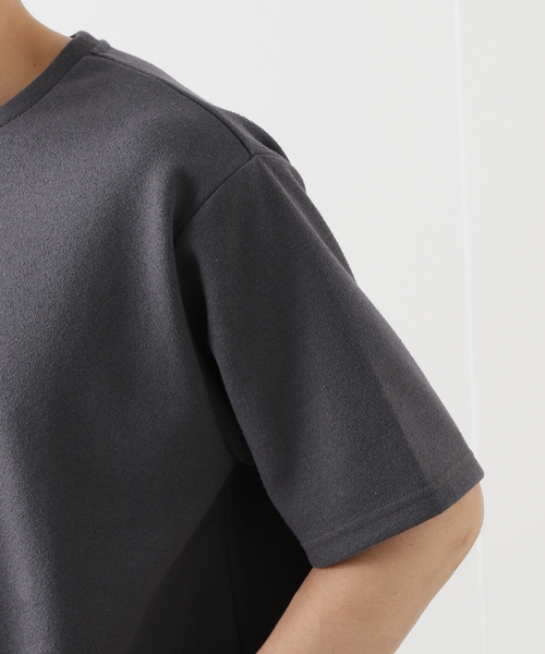 417 EDIFICE(フォーワンセブンエディフィス)の「ブークレーダンボールTシャツ(Tシャツ/カットソー・メンズ・ホワイト/チャコールグレー/ベージュ/グリーン/イエロー・MEDIUM/LARGE/SMALL)」の13枚目の写真