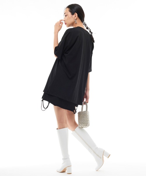 Narcissus（ナルシス）の「【Narcissus】ラモーンズTシャツ（Tシャツ/カットソー・レディース・ホワイト/ブラック・FREE）」の10枚目の写真