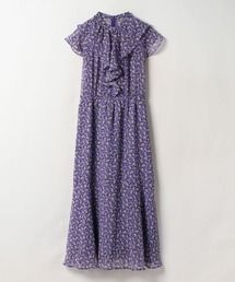 allureville アルアバイルフラワープリントノースリーブロングワンピース trim_ofalv_item3f89b2ce2e1e11e