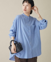 CRAFT STANDARD BOUTIQUE | 【追加】バンドカラーシャツ　＊◆(シャツ/ブラウス)