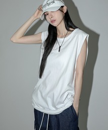 【UNISEX】レイヤードシンプルタンクトップ