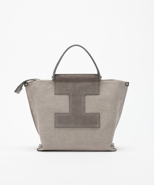 IACUCCI（イアクッチ）の「ソルベット S CANVAS/SUEDE/CERVO（トートバッグ・レディース・ブラウン/グレー・FREE）」の18枚目の写真