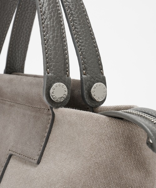 IACUCCI（イアクッチ）の「ソルベット S CANVAS/SUEDE/CERVO（トートバッグ・レディース・ブラウン/グレー・FREE）」の19枚目の写真