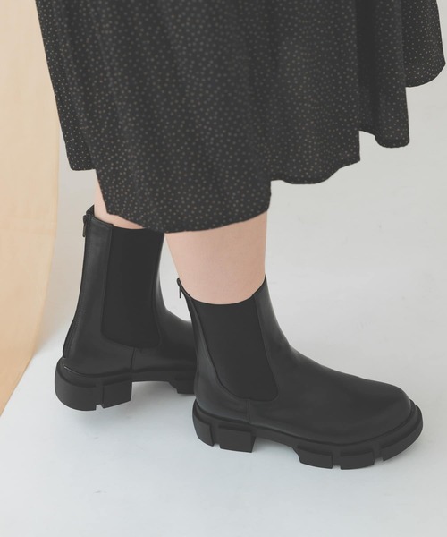 RODE SKO(ロデスコ)の「4.5センチサイドゴアブーツ(ブーツ・レディース・ブラック/オリーブ・36/37/38)」の12枚目の写真