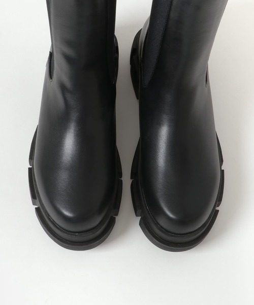RODE SKO(ロデスコ)の「4.5センチサイドゴアブーツ(ブーツ・レディース・ブラック/オリーブ・36/37/38)」の19枚目の写真