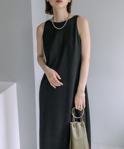 mystic（ミスティック）の「アメスリカットワンピース（ワンピース・レディース・ブラック/オフホワイト・1/2）」の8枚目の写真