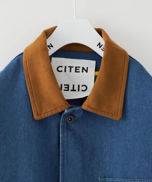 CITEN（シテン）の「＜CITEN＞デニムカバーオール（カバーオール・メンズ・ネイビー/コバルトブルー・FREE）」の15枚目の写真