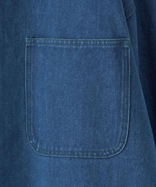 CITEN（シテン）の「＜CITEN＞デニムカバーオール（カバーオール・メンズ・ネイビー/コバルトブルー・FREE）」の19枚目の写真