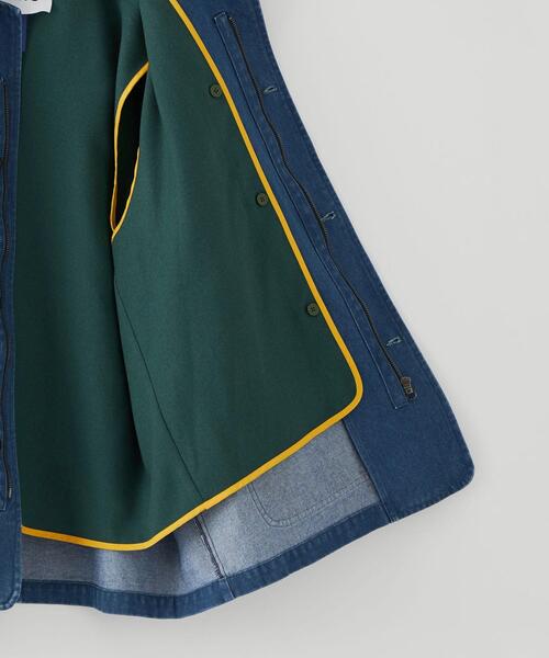 CITEN（シテン）の「＜CITEN＞デニムカバーオール（カバーオール・メンズ・ネイビー/コバルトブルー・FREE）」の21枚目の写真